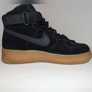 Nike Air Force 1 High 07 LV8 Suede 'Black Gum'